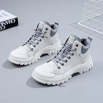 여성 워커 겨울 양털 워커 가죽 여성워커부츠 가벼운 가죽 미들 롱 워커 여성 슬림핏 삭스앵클부츠 통굽 워커부츠