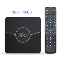 X98Plus TV 박스 안드로이드 11 Amlogic S905W2 4G 지원 H.265 AV1 듀얼 와이파이 HDR 10 + 유튜브 미디어, 01 2G 16G_01 미국 플러그