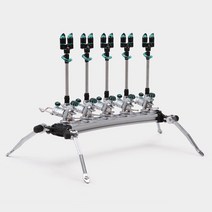 우경 W받침틀 세트B 5단 더블유받침틀 민물낚시, 없음