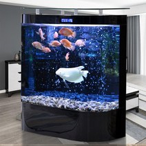 대형 수조 업소용 수족관 가정용 거북이 구피 우파루파 키우기 거실 어항, 110x50x146cm 측면 배수