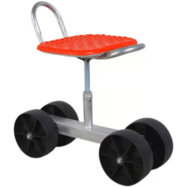 농사 농기구 고추따는 의자 이동식 360도 회전, 4륜, 1개