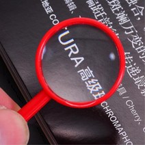 확대관찰 휴대용 미니돋보기 5P 유치원 볼록렌즈 어린이 주니어