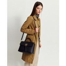 21FW [populet]블랙 DD로고 소가죽 토트백 WCBA1F720BK