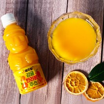 제주향 100% 착즙 감귤 한라봉 천혜향 주스 청귤 에이드 330ml