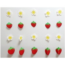 어린이집딸기모빌 모빌딸기 딸기꽃 딸기 어린이집환경구성 유치원환경구성 교실환경구성