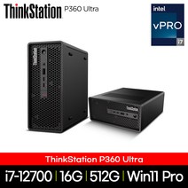 레노버 씽크스테이션 P360 Ultra 30G1S01N00 i7-12700 16GB 512GB Win11Pro 58391