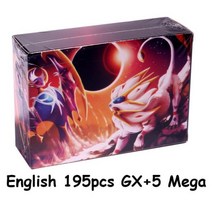 포켓몬 카드신제품 포켓몬 카드 Vstar V VMAX 게임 배틀 카트 트레이딩 영어 버전 20-200 GX V 태그 팀 샤, 06 200pcs English GX