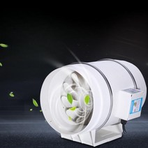 터보 6인치 4인치 8인치 환풍기 배기팬 배풍기 덕트팬 공업용 축산, 8인치 HF-200 단일 속도(베어 메탈)