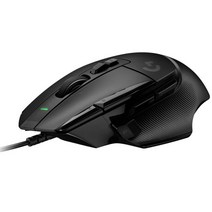 Logitech-G502 X 게임용 마우스 25K 히어로 광학 센서 라이트포스 하이브리드 스위치 89g 경량, [02] Black, 02 BLAKC, 한개옵션1