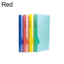 갤러리앨범 PA105 5x7 40장 1단 적색 1권 [ADA771]
