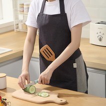 포미앙 앞치마 손닦는행주 앞치마, 네이비 2P 세트