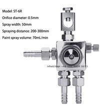 ST-5 미니 자동 스프레이건 에어 브러쉬 페인트 웨이브 솔더링 라인 플럭스 건, [13] ST-6R 0.5mm