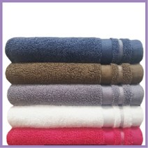 송월타월 CM 실버라인 40x80cm 5장 순면 100프로 타올 수건 판촉 답례품 기념품