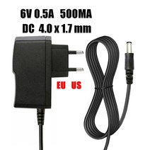 오므론 혈압계 어댑터 충전기전원 6V 0.5A 500MA 4W AC DC 어댑터 충전기 OMRON I-C10 M4-I M2 M3 M7 M10 M, 01 EU_01 6V  0.5A