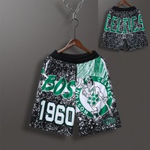 NBA 시카고 불스 LA 레이커스 팬츠 농구 5부 반바지