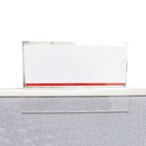 사무실 파티션 이름표 명패 명판 15x7cm 폭60mm 개별포장