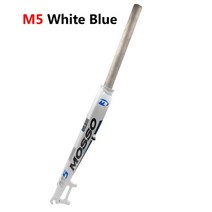 자전거 포크 충격 흡수 Mosso 포크 M5L M6 M3 MTB 자전거 26 27.5 29er 도로 v 브레이크 프론트 콘 광택 매, 16 M5 White Blue