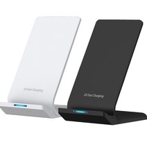 프라임 갤럭시S8 듀얼코일 무선충전기, 화이트, 프라임 10W 무선충전거치대