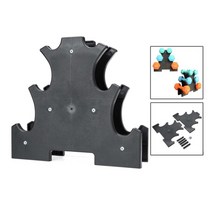 덤벨 거치대 아령 정리대 보관함 솔리드 랙 홈 체육관 스탠드 트리 수직 주최자 홀더, 나무