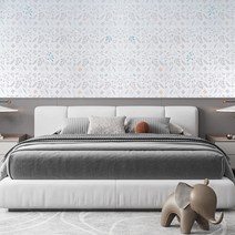 단열벽지 1mX2.5m_포인트 접착식 벽지 셀프시공 곰팡이방지 인테리어 필름 시트지 보온 방한 단열재 도배지, 라이즈 작은꽃