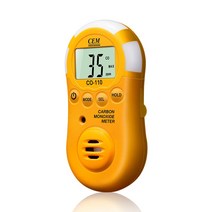 일산화탄소 검정기 측정기 실내공기측정기 산소농도측정기CO-110 유해 가스 휴대용 일산화탄소 감지기 부저, 한개옵션0