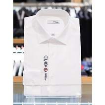 [AK수원점] [듀퐁셔츠] 남성 슬림핏 로고 자수 긴팔 남방 와이셔츠 (SE3SM21LS3