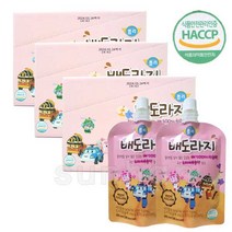 로보카폴리 배도라지 80ml/나주배 100% 국산도라지/유아용/어린이/음료/도라지/배/즙, 30개