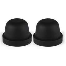 수입차 부품 2pcs 97-100mm 자동차 LED 헤드 라이트 먼지 커버 HID 전구 고무 방수 방진 씰링 램프 모자, [01] 2pcs 97-100mm