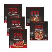 [시카고피자] 리얼 치즈피자355g 3판+쉬림프피자375g 2판, 단품, 단품