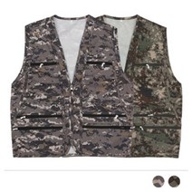 해피몰_MJS19010 국방 패턴 집업 조끼+ ha