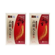 인삼차 고급선물 고려인삼 100포 나무상자 목함 2박스, 단품