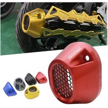 HONDA PCX 125 2021 순정 머플러 커버 머플러 앤드 보호 커버 머플러팁, 블랙