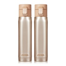 [KT알파쇼핑]코렐 파이렉스 블로썸 텀블러 Gold 골드 2P Set