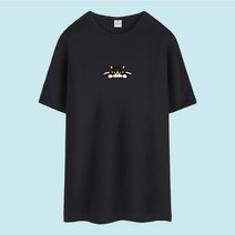 진마니아 맨홀고양이 루즈핏 반팔 티셔츠 TD-077
