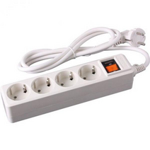 나이스데이 4구 4.5M 안전멀티탭컴퓨터 노트북 키보드 데스크탑 게임