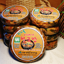 100% 국내산 황토방 생청국장 맛있는 시래기청국장 1KG 청풍얼음골된장마을, 시래기청국장1kg(200g5덩이)