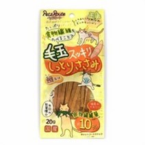 펫츠루트 연하고 촉촉한 사사미 고양이 간식 닭 20g, 닭고기맛, 3개