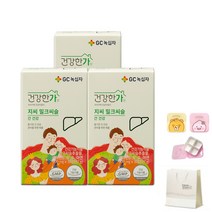[GC 녹십자] 건강한가 밀크씨슬 27g 30정 3박스 간건강 실리마린 쇼핑백제공, 일반용(박스없이)