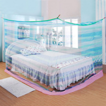 오너클랜 국산 말방울 사각 모기장 방충망 침대 캐노피 텐트, 말방울모기장 3-4인용 본품