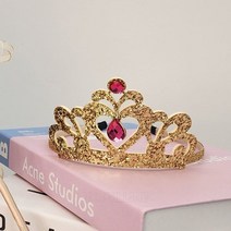 러브베베샵 유아동 키즈 여아 쥬쥬 크라운 왕관 머리띠