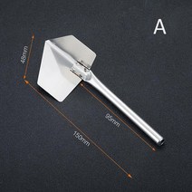 퍼티판 빠데판 알루미늄퍼티판 스테인레스 스틸 퍼티 나이프 마른 벽에서 나온 스크레이퍼 홈 건설 도구 음, 4D