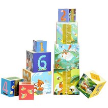 캐스비 튼튼 스마트 탑쌓기 2192, 노랑, 1세트