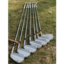 아이언 세트 골프 아이언 조디아 아이언 카이만 mb 세트 (4 5 6 7 8 9 p) 스틸 샤프트 7pcs 골프 클럽 품질 골프 아이언세트, 블랙 s 흑연