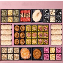 [명절선물] 한과 유과 찹쌀 수제 강정 설 선물 세트, 꽃가람 한과세트 2세트