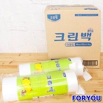 ForU296 크린롤백 대용량 6개 비닐백 위생롤백 롤백 위생백 위생팩, 상세페이지 참조