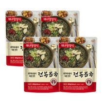 이제주몰 제주전통 전복몸국400gx4개, 단품없음
