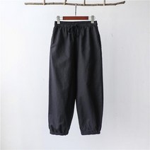 빅사이즈 봄 여름 생활한복 밴딩 항아리바지 린넨 승복 절복 개량한복
