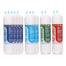 현대 큐밍 CRS-230C 고품질 정수기 필터 호환 전체/1년, 선택02_1년관리세트(4+2+1+1=8개)