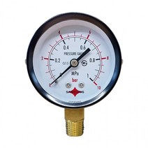 기타 삼성계기 일반 압력계 연성계 진공계 A타입 60파이 유체 압력 측정용, 1