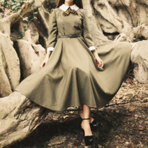 개화기 원피스 공주풍 경성의복 빅카라 복고풍 치마